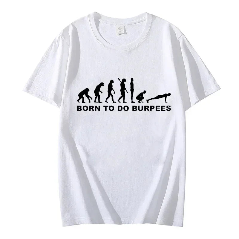 Burpees Evolution Mens T-Shirt